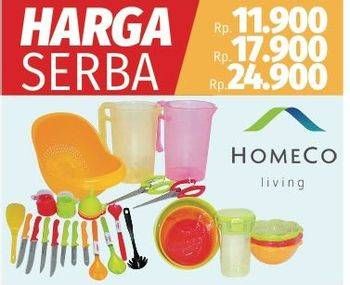 Promo Harga HOMECO LIVING Perlengkapan Rumah Tangga  - Lotte Grosir
