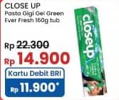 Promo Harga Close Up Pasta Gigi Everfresh Menthol Fresh 160 gr - Indomaret