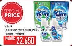Promo Harga SO KLIN Biomatic Liquid Detergent  - Hypermart