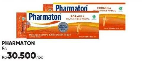 Promo Harga Pharmaton Formula Multivitamin Tablet 5 pcs - Guardian