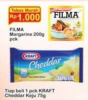 Promo Harga KRAFT Cheese Cheddar 75 gr - Indomaret