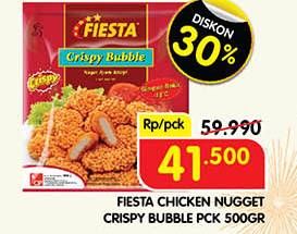 Promo Harga Fiesta Naget Crispy Bubble 500 gr - Superindo
