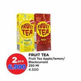 Promo Harga Sosro Fruit Tea Lemon, Apple, Blackcurrant 250 ml - Watsons