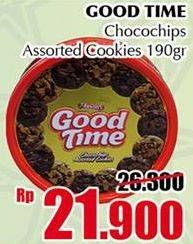 Promo Harga GOOD TIME Cookies Chocochips 190 gr - Giant