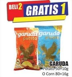 Promo Harga GARUDA Potato 50+10 g/ O'corn 80+16 g  - Hari Hari