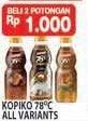 Promo Harga Kopiko 78C Drink All Variants  - Hypermart