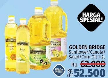 GOLDEN BRIDGE Sunflower / Canola / Salad / Corn Oil 1-2L