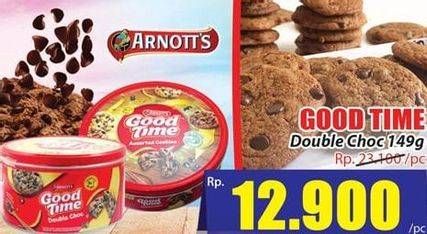 Promo Harga GOOD TIME Chocochips Assorted Cookies Tin 149 gr - Hari Hari