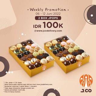 Promo Harga JCO JPop 2 Dzn  - JCO