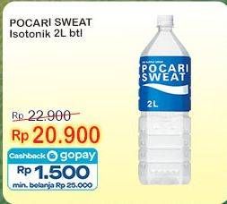 Promo Harga Pocari Sweat Minuman Isotonik Original 2000 ml - Indomaret