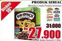 Promo Harga Nestle Koko Krunch Cereal 330 gr - Giant