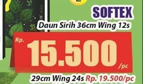 Promo Harga Softex Daun Sirih 29cm 24 pcs - Hari Hari