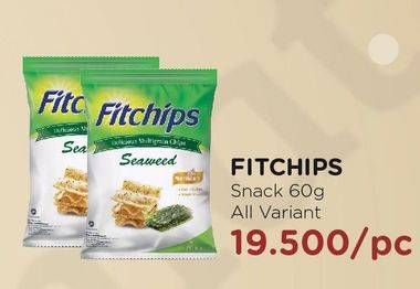 Promo Harga FITCHIPS Delicious Multigrain Chips All Variants 60 gr - Watsons