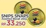 Promo Harga SNIPS SNAPS Biskuit Assorted 285 gr - Yogya