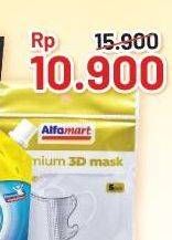 Promo Harga ALFAMART Premium 3D Mask 5 pcs - Alfamart