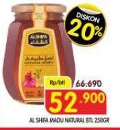 Promo Harga Alshifa Natural Honey 250 gr - Superindo