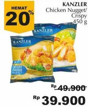 Promo Harga KANZLER Chicken Nugget Original, Crispy 450 gr - Giant