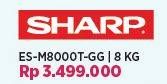 Promo Harga Sharp ES-M8000T-GG  - COURTS