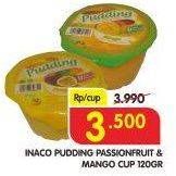 Promo Harga INACO Pudding Passionfruit, Mango 120 gr - Superindo