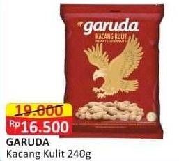 Promo Harga GARUDA Kacang Kulit 250 gr - Alfamart