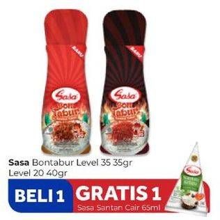 Promo Harga SASA Bon Tabur Original Level 20, Original Level 35 35 gr - Carrefour