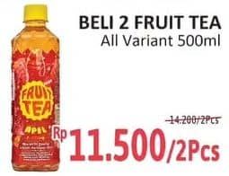 Promo Harga Sosro Fruit Tea All Variants 500 ml - Alfamidi