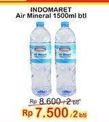 Promo Harga INDOMARET Air Mineral 1500 ml - Indomaret