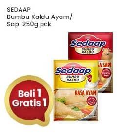 Promo Harga Sedaap Bumbu Kaldu Ayam, Sapi 250 gr - Indomaret