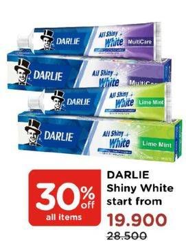 Promo Harga DARLIE Toothpaste All Shiny White All Variants  - Watsons
