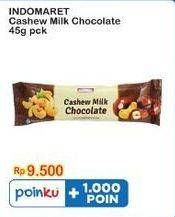 Promo Harga Indomaret Cashew Milk Chocolate 45 gr - Indomaret