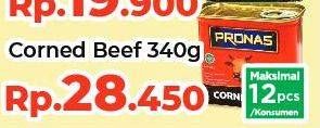 Promo Harga PRONAS Corned Beef 340 gr - Yogya