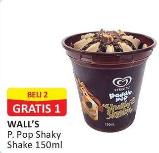 Promo Harga WALLS Paddle Pop Shaky Shake 150 ml - Alfamart