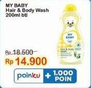 Promo Harga My Baby Hair & Body Wash 200 ml - Indomaret