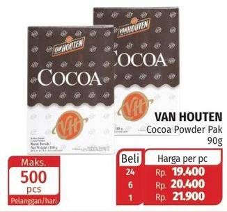 Promo Harga Van Houten Cocoa Powder 90 gr - Lotte Grosir