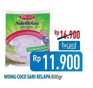 Promo Harga Wong Coco Nata De Coco 850 gr - Hypermart