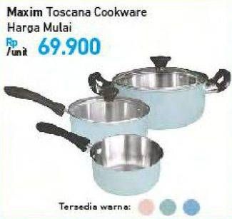 Promo Harga MAXIM Toscana Cookware  - Carrefour