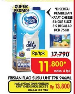 Promo Harga Frisian Flag Susu UHT Purefarm 946 ml - Superindo