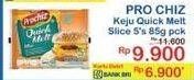 Promo Harga Prochiz Quick Melt Slice 85 gr - Indomaret