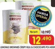 Promo Harga Lemonilo Brownies Crispy Choco, Keju 40 gr - Superindo