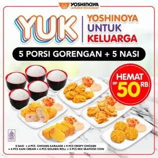 Promo Harga Yoshinoya YUK 5  - Yoshinoya