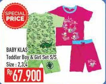 Promo Harga BABY KLAS Toddler Boy Set 2, 3, 4  - Hypermart