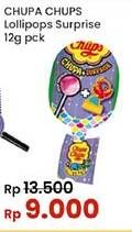 Promo Harga Chupa Chups Lollipop Candy Surprise 12 gr - Indomaret