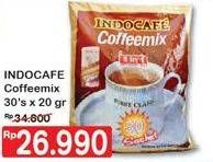 Promo Harga Indocafe Coffeemix per 30 sachet 20 gr - Hypermart