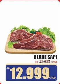 Promo Harga Daging Blade per 100 gr - Hari Hari