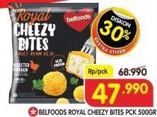 Promo Harga BELFOODS Royal Nugget Cheezy Bites 500 gr - Superindo