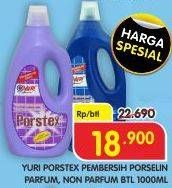 Promo Harga Yuri Porstex Pembersih Porselen Biru, Purple 1000 ml - Superindo