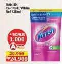 Promo Harga Vanish Penghilang Noda Cair Pink, Putih 425 ml - Alfamart