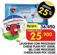 Promo Harga THE LAUGHING COW Cheese/BELCUBE Cheese Spread  - Superindo