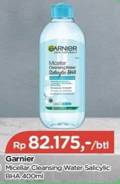 Promo Harga Garnier Micellar Water Salicylic BHA 400 ml - TIP TOP