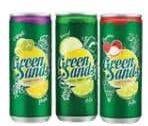 Promo Harga GREEN SANDS Minuman Soda Lemon Grape, Lime Apple, Lime Lychee 250 ml - Carrefour